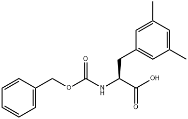 Cbz-3,5-Dimethy-L-Phenylalanine Struktur