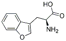 D-3-(3-benzofuranyl)-Alanine Struktur