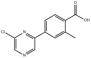 4-(6-Chloro-pyrazin-2-yl)-2-methyl-benzoicacid