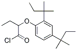 Alpha- (2,4-Ditertpentyl Phenoxy)Butyrylchloride Struktur