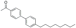 4-N-Octyl-4'-Acetyldiphenyl Struktur