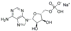 5'-ADENOSINE MONOPHOSPHATE MONOSODIUM SALT Struktur