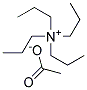 Tetrapropyl ammonium acetate Struktur