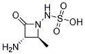 (2S-Trans)-3-Amino-2-Methyl-4-Oxo-AzetidinesulfomicAcid Struktur