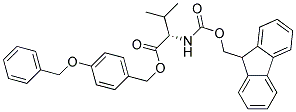 FMOC-L-VALINE 4-BENZYLOXYBENZYL ESTER Struktur