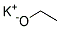 POTASSIUM ETHYLATE (POWDER/SOLUTION) (KE) Struktur