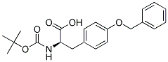 N-BOC-O-BENZYL-D-TYROSINE Struktur