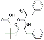 L-PHENYLALANYL-L-PHENYLALANINE-TERT-BUTYL ESTER ACETATE Struktur