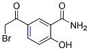 5-BROMOACETYLSALICYLICLAMIDE Struktur