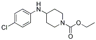 4-(4-CHLOROPHENYL AMINO)-1-CARBETHOXY PIPERIDINE Struktur