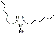 3,5-DIHEXYL-1,2,4-TRIAZOL-4-YLAMINE Struktur