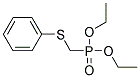 [(PHENYLTHIO)-METHYL]-PHOSPHONIC ACID DIETHYL ESTER Struktur