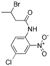 N1-(4-CHLORO-2-NITROPHENYL)-3-BROMOBUTANAMIDE, TECH Struktur