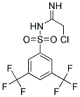 N1-(2-CHLOROETHANIMIDOYL)-3,5-DI(TRIFLUOROMETHYL)BENZENE-1-SULFONAMIDE, TECH Struktur