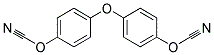 BIS(4-CYANATOPHENYL)ETHER Struktur