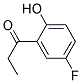 5'-FLUORO-2'-HYDROXYPROPIOPHENON Struktur