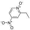 4-NITRO-2-ETHYL PYRIDINE-1-OXIDE Struktur