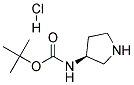 (S)-3-(Boc-amino)pyrrolidine hydrochloride Struktur