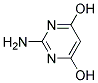 4,6-dihydoxy-2-aminopyrimidine Struktur