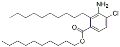 3-amino-4-chlorobenzoic acid didecylester Struktur