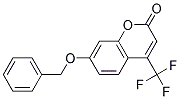 7-Benzylozy-4-(trifluoromethyl)coumarin Struktur