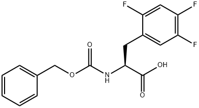 CBZ-2,4,5-TRIFLUORO-L-PHENYLALANINE 結(jié)構(gòu)式