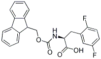 Fmoc-2,5-Difluoro-L-Phenylalanine Struktur