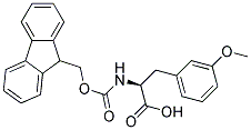 Fmoc-3-Methoxy-L-Phenylalanine Struktur