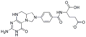 5,10 METHYLENE - TETRAHYDROFOLATE Struktur