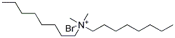 Bisoctyl dimethyl ammonium bromide Struktur