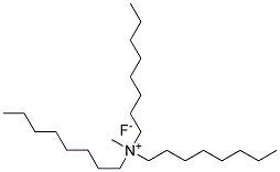 Methyl Trioctyl ammonium fluoride Struktur