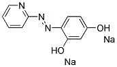 4-(2-PYRIDYLAZO)RESORCINOL DISODIUM Struktur