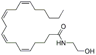 N-(2-HYDROXYETHYL)-CIS,CIS,CIS,CIS-5,8,11,14-EICOSATETRAENOIC ACID AMINDE Struktur