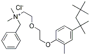 METHYLBENZETHONIUM CHLORIDE USP 23 Struktur