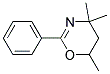 5,6-DIHYDRO-2-PHENYL-4,4,6-TRIMETHYL-4H-1,3-OXAZINE Struktur