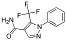 5-(TRIFLUOROMETHYL)-1-PHENYL-1H-PYRAZOLE-4-CARBOXAMIDE Struktur