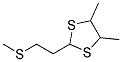 4,5-DIMETHYL-2-[2-(METHYLTHIO)ETHYL] 1,3-DITHIOLANE Struktur