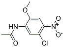 N1-(5-CHLORO-2-METHOXY-4-NITROPHENYL)ACETAMIDE, TECH Struktur