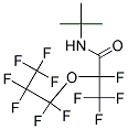 N-(TERT-BUTYL)-2,3,3,3-TETRAFLUORO-2-(1,1,2,2,3,3,3-HEPTAFLUOROPROPOXY)PROPANAMIDE, TECH Struktur