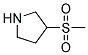 3-(METHANESULPHONYL)PYRROLIDINE Struktur