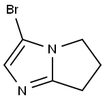 3-BROMO-6,7-DIHYDRO-5H-PYRROLO[1,2-A]IMIDAZOL Struktur