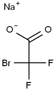 SODIUM BROMODIFLUOROACETAT Struktur