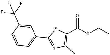 ETHYL 4-METHYL-2-[3-(TRIFLUOROMETHYL)PHENYL]THIAZOLE-5-CARBOXYLAT price.