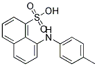 8-(p-Toluidino)-1-naphthalenesulfonic acid Struktur