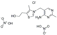 Thiamine(DCI) nitrate Struktur