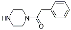 1-(Phenylacetyl)piperazine Struktur