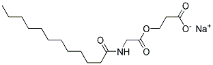 SODIUM LAUROYL GLYCINE PROPIONATE Struktur