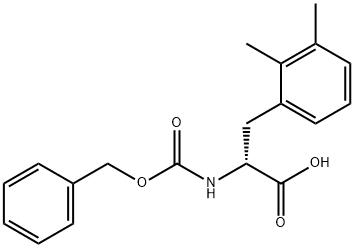 Cbz-2,3-Dimethy-D-Phenylalanine Struktur