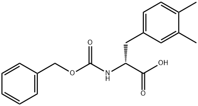 Cbz-3,4-Dimethy-D-Phenylalanine Struktur