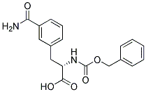 (2S)-2-{[(benzyloxy)carbonyl]amino}-3-(3-carbamoylphenyl)propanoic acid